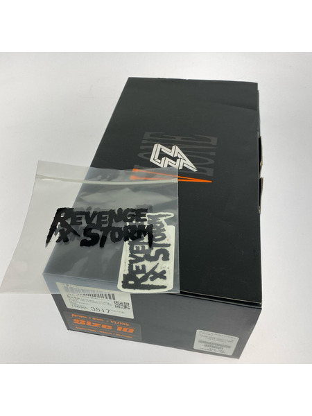 VLONE スニーカー REVENGE STORM スニーカー 28.0cm 黒 オレンジ[値下]