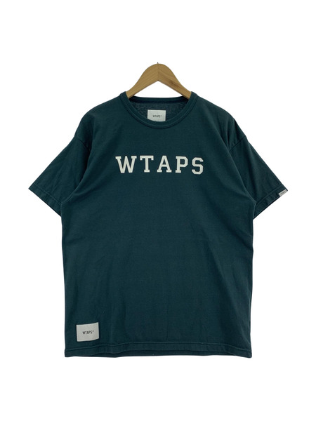 WTAPS 半袖Tシャツ・カットソー ACADEMY SS T-Shirt グリーン