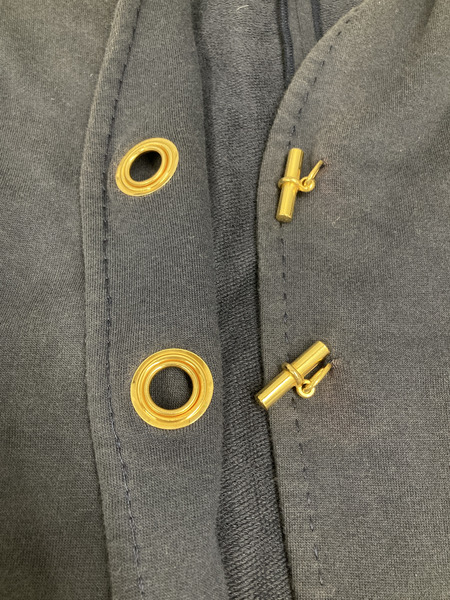 HERMES スウェット地 カーディガン M