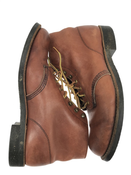 RED WING プリント羽タグ 956 サイズUS9.5D 赤茶[値下]