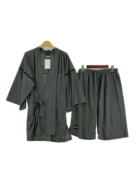 F.C.R.B. 24SS TEAM JINBEI甚平 セットアップ L グレー FCRB-240033