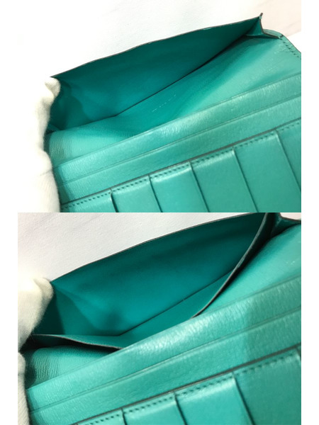 札入れ・マネークリップ HERMES クロコダイル エメラルドグリーン