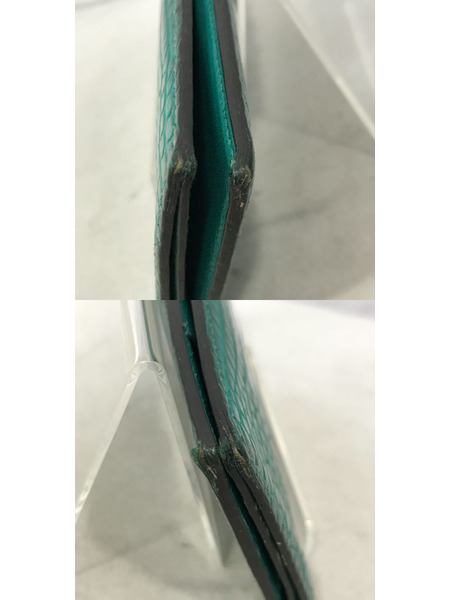 札入れ・マネークリップ HERMES クロコダイル エメラルドグリーン