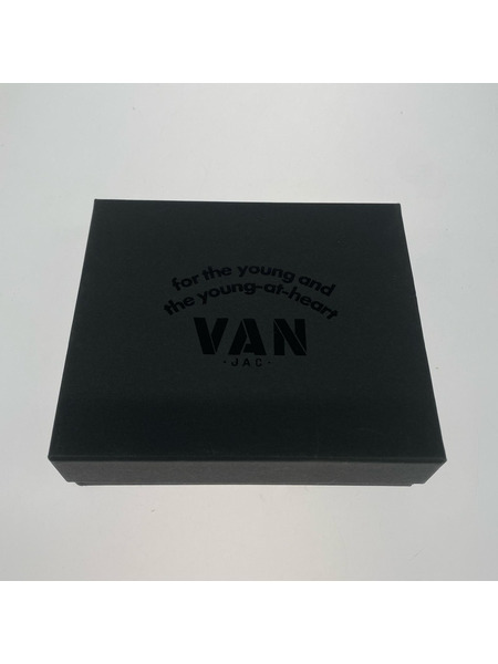 VAN JAC 札入レ・マネークリップ ヌメ革 カードケース