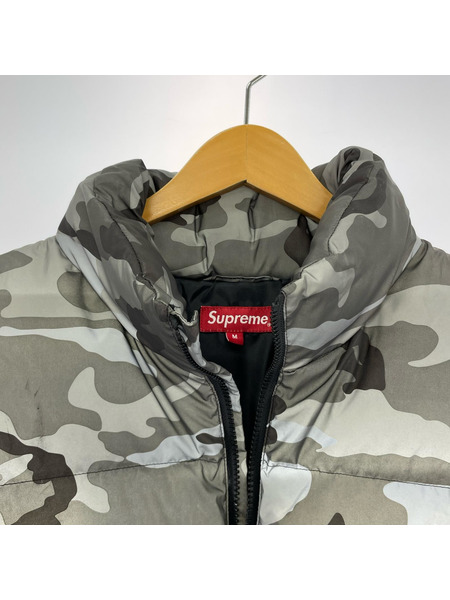 Supreme Reflective Camo Down Jacket (M)