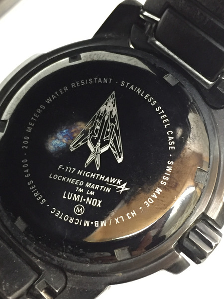 LUMINOX F-117 NIGHTHAWK 6400 SERIES Ref.6402 BO ルミノックス