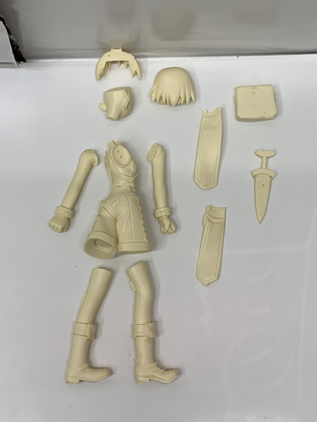 T's system. ラグナロクオンライン ノービス ガレージキット 未組立 開封品 Ragnarok Online ガレキ レジンキット レジンキャストキット 組立キット