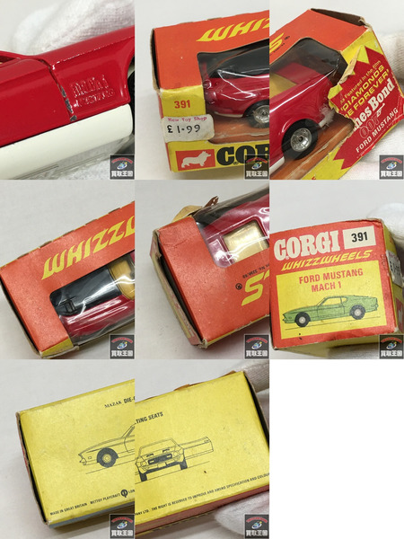 CORGITOYS 391 FORD MUSTANG MACH1