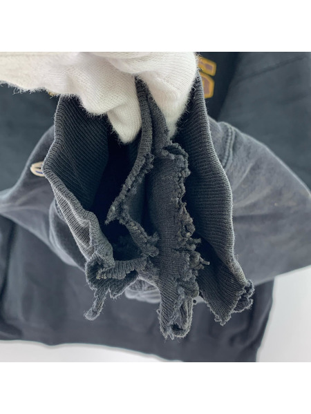 00s Champion REVERSE WEAVE pullover hoodie BLK XL[値下]