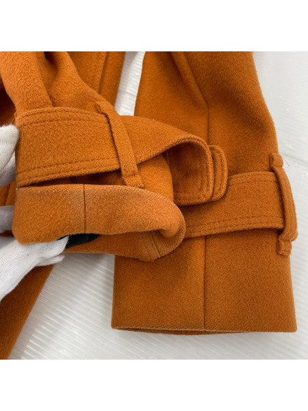 BURBERRY ソノ他 カシミヤ混コート/オレンジ (40)
