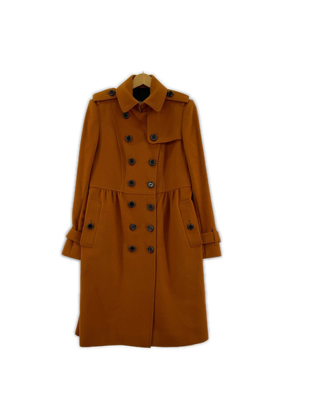 BURBERRY ソノ他 カシミヤ混コート/オレンジ (40)
