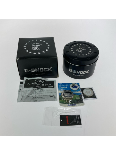 CASIO G-SHOCK GM-5600 デジタル メタルカバードQZ腕時計 石川遼モデル