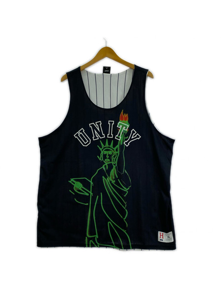 HUF タンクトップ リバーシブルタンクトップ