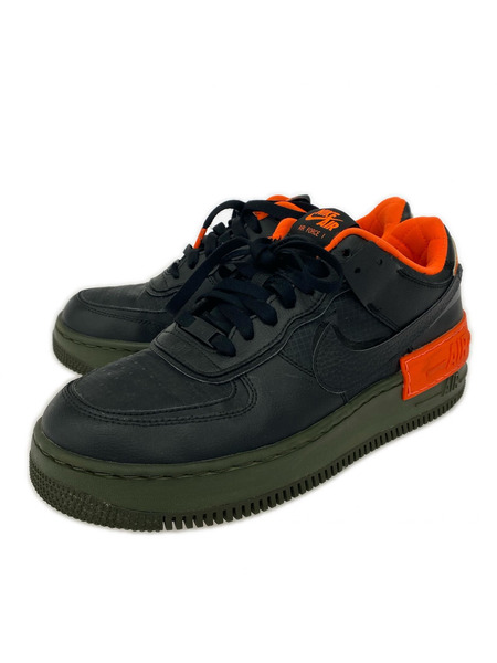 NIKE スニーカー AIR FORCE 1 SHADOW SE BLK 27.0cm