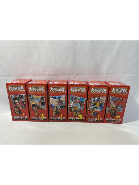 ミニフィギュア ワンピース ワーコレ 大海賊百景2 6種セット