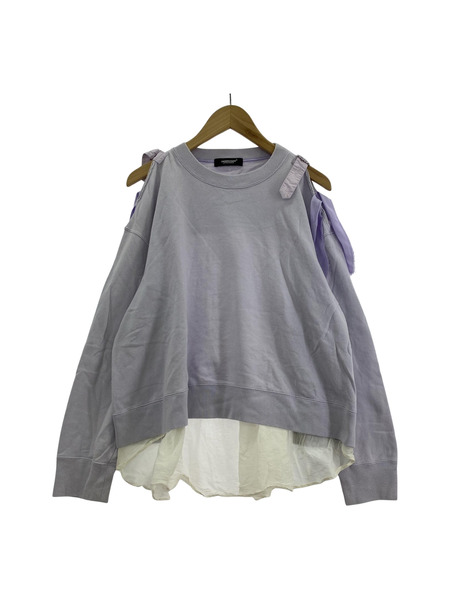 UNDERCOVER バック切替デザインスウェット 1 ラベンダー UC1A1806-1[値下]