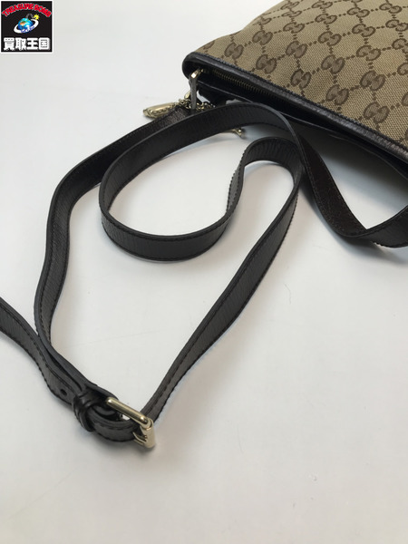 GUCCI グッチ 144388 GGキャンバス ショルダーバッグ ベージュ