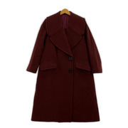 LE CIEL BLEU ジャケット ウールコート ボルドー