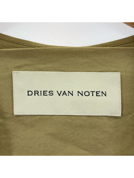DRIES VAN NOTEN ジレ・ベスト 24AW パイピングロングベスト