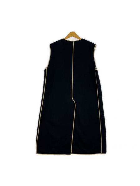 DRIES VAN NOTEN ジレ・ベスト 24AW パイピングロングベスト