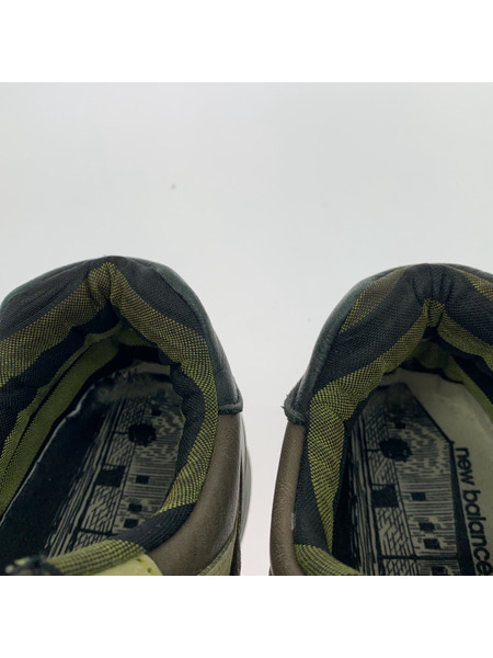 NEW BALANCE スニーカー M576BET 英国製 30周年 オールレザー 10 1/2 茶