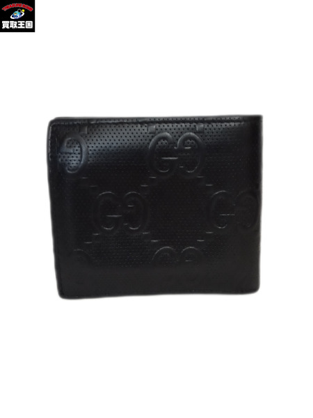 GUCCI/エンボス/GG/二つ折り財布