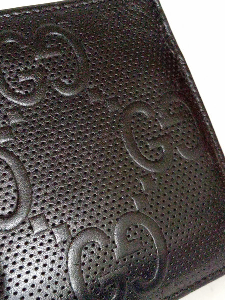 GUCCI/エンボス/GG/二つ折り財布
