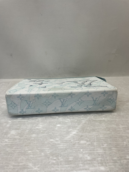 LOUIS VUITTON 24SS アクアガーデン ポシェット ヴォワヤージュ MM M22763 RFID