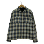 WIND AND SEA ブルゾン・ジャンパー PLAID PATTERN ZIPSHIRT (L)