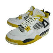 NIKE スニーカー Nike Air Jordan 4 Retro Vivid Sulfur