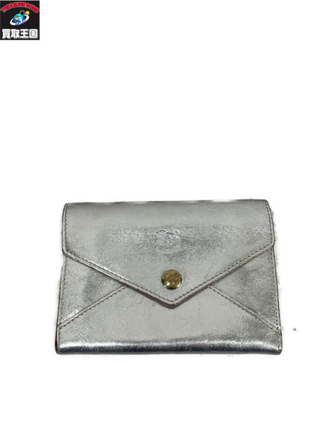 IL BISONTE メタリック コンパクトウォレット