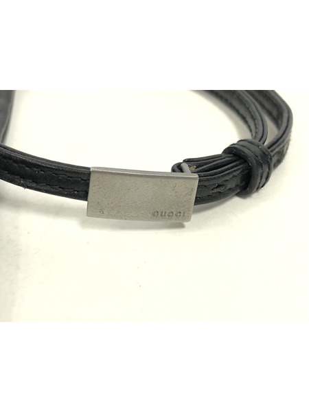 GUCCI　グッチ　ハンドバッグ ミニブラックレザーバッグ[値下]
