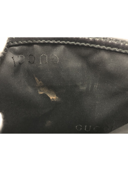 GUCCI　グッチ　ハンドバッグ ミニブラックレザーバッグ[値下]