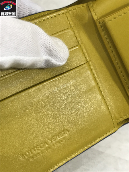 BOTTEGA VENETA　カセット マキシイントレチャート 2つ折り財布