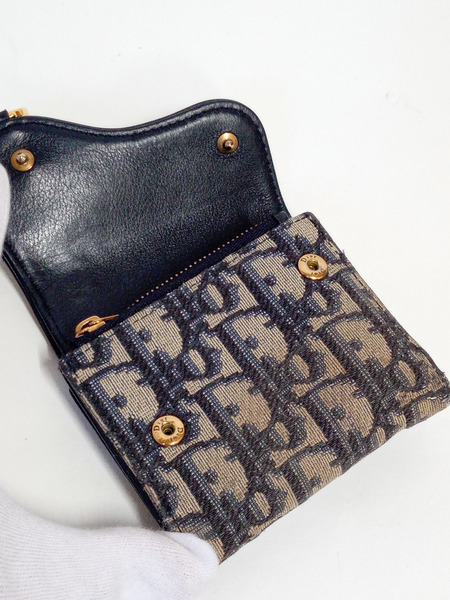Dior/トロッター/サドル/三つ折り財布
