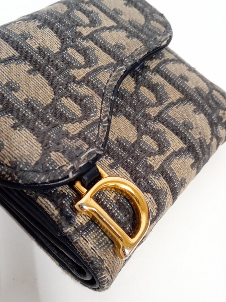 Dior/トロッター/サドル/三つ折り財布
