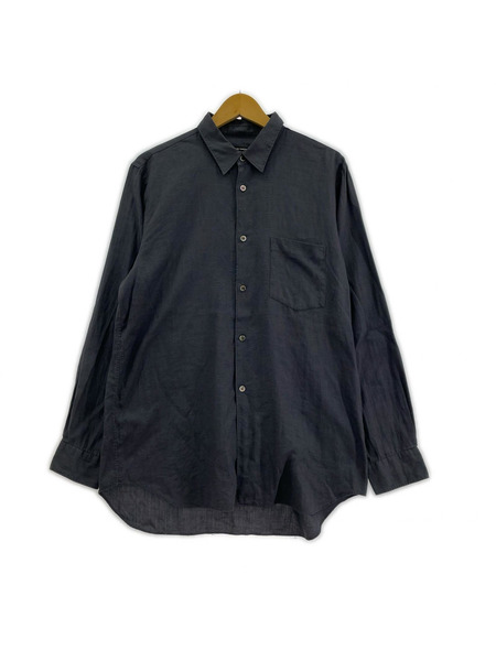 COMME des GARCONS HOMME PLUS 90s グレンチェックブロードシャツ ネイビー