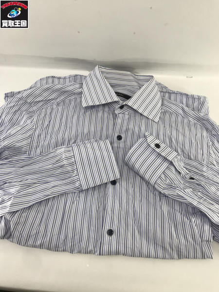GUCCI  ストライプ クレクリックシャツ (38/15)