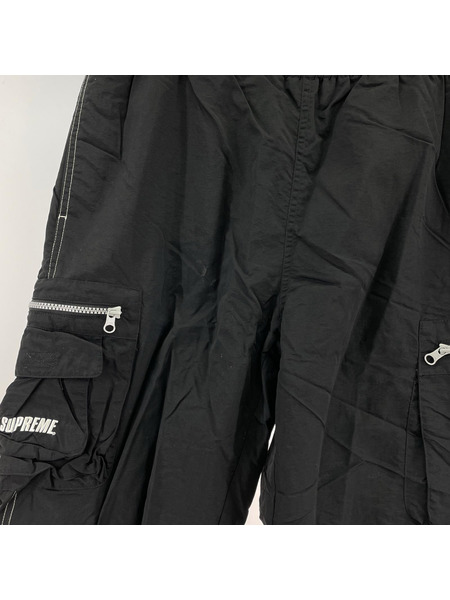 Supreme パンツ Nylon Cargo Pant(M)黒