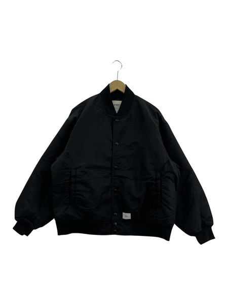 WTAPS team jacket   ダウンジャケット AW23BRENPT05LP/02/黒[値下]
