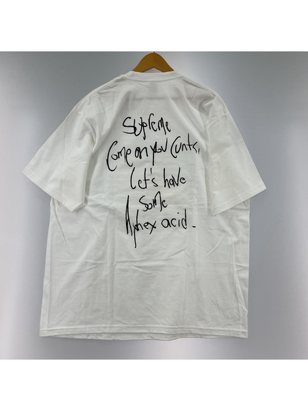Supreme 25SS Aphex Twin Windowlicker プリントTee XL 白