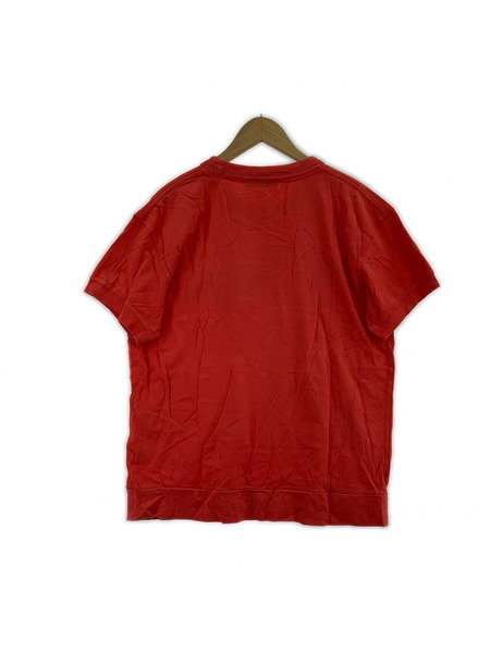 YAMANE 半袖Tシャツ・カットソー プリント カモメチーズ赤 (42)