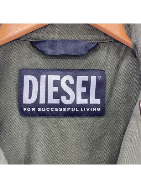 DIESEL J-BASTYAN ボンバージャケット MA-1 A02682 オリーブ (S)