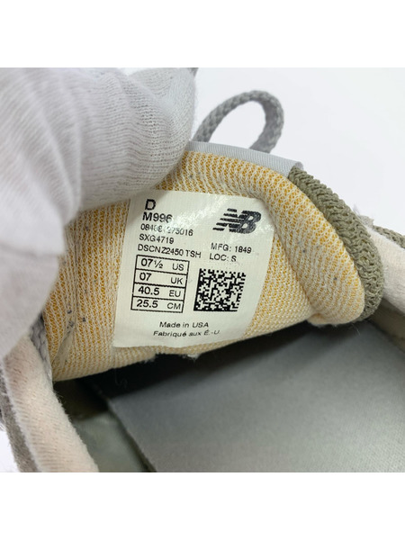 NEW BALANCE スニーカー M996NAV (27.5)