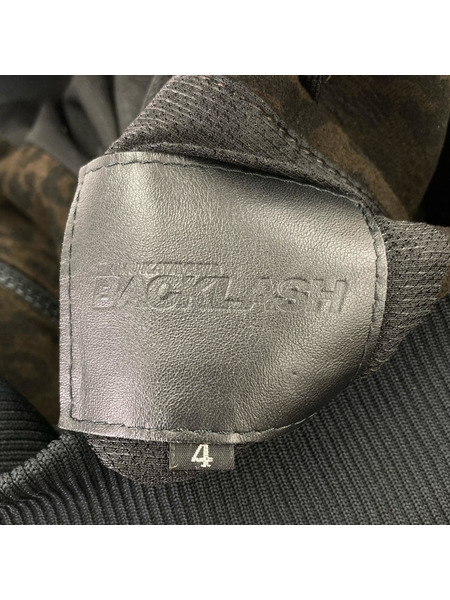 ISAMUKATAYAMA BACKLASH ジャケット SUEDE LEOPARD BLOUSON 4