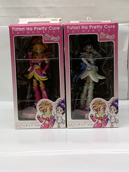 ふたりはプリキュア Splash Star DXフィギュア 全2種セット 未開封 バンプレスト ふたりはプリキュア スプラッシュスター キュアブルーム キュアイーグレット プライズ