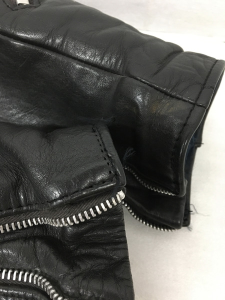 70s Lewis Leathers パッド スーパーファントム カスタム ライダースジャケット size42[値下]