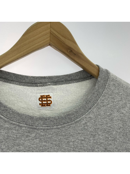 スウェット・トレーナー SEE SEE/センターロゴスウェット/グレー