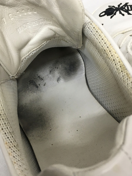 FENDI/White Leather Super Bugs Sneakers/サイズ8/白 
