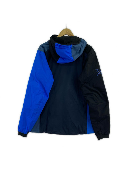 ARC'TERYX ダウンジャケット ×BEAMS ATOM LT HOODY ブルー (M)